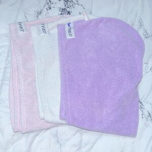 3pcs microfiber hair towels